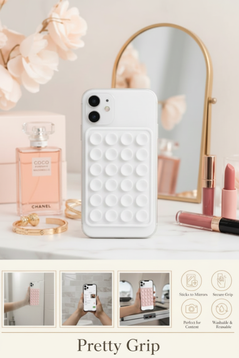 Pretty Grip — White